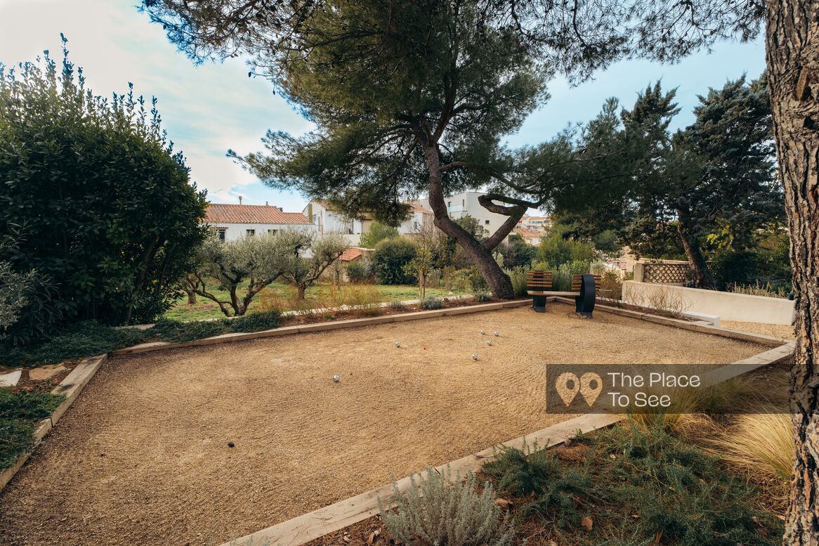 Terrain de pétanque