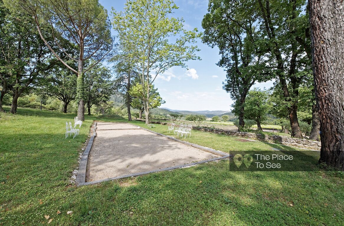 Terrain de pétanque