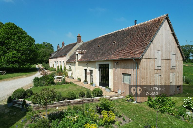 Grande maison de campagne réhabilitée