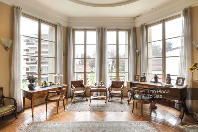 Maison d'architecte des années 30 mobilier d'époque