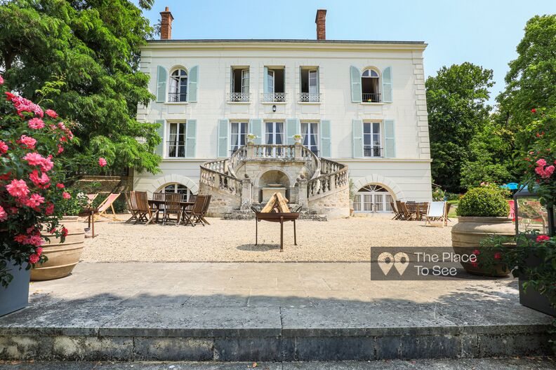 Maison de famille bourgeoise et colorée