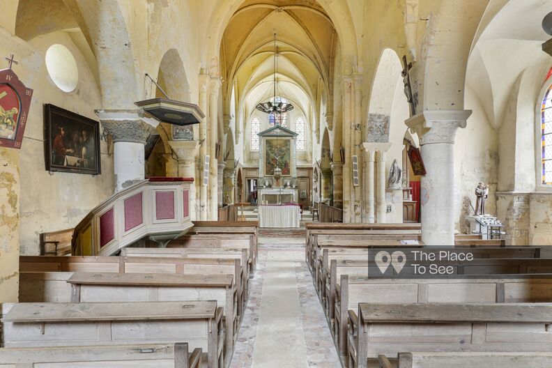 Eglise de village patinée