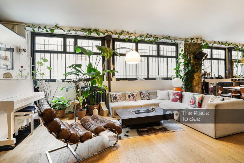 Loft industriel briques esprit NYC