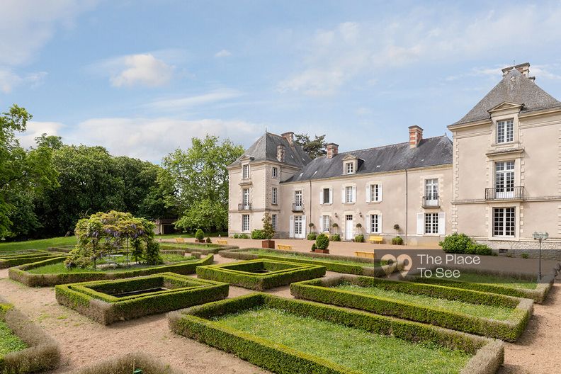 Century-old castle near Nantes