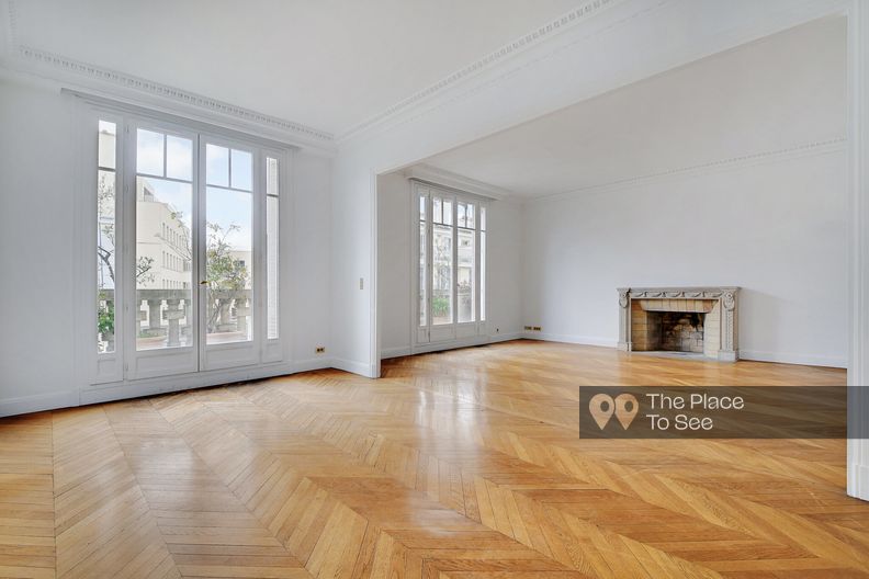 Empty apartment in a 1930s building