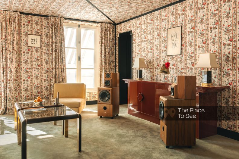 Space paying tribute to the luxury and Parisian refinement of the 70s