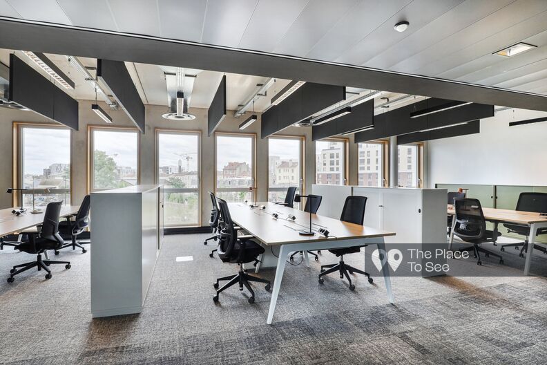 Contemporary start-up-style offices