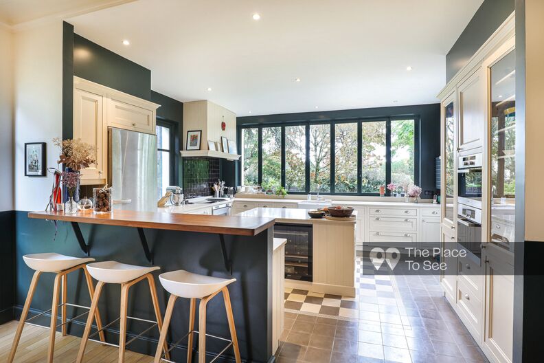 Family home with a large bright kitchen