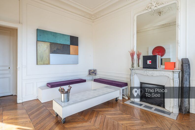 Classic apartment with view of the Seine