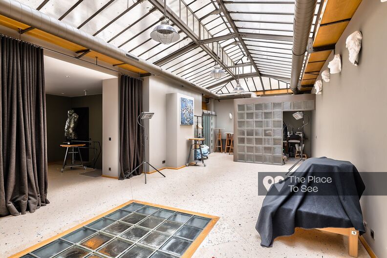 Loft avec verrière zénithale et souplex